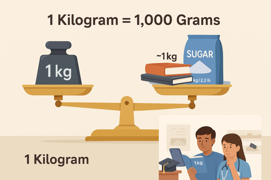 Image telling How Many Grams Are in a Kilogram